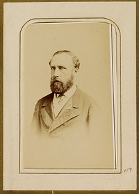 Portrait of a man by Charles Reutlinger
