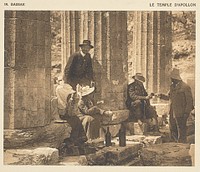 Bassæ. Le temple d'Apollon by Frédéric Boissonnas