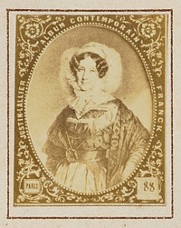 Adélaïde, Princess of Orléans by Franck François Marie Louis Alexandre Gobinet de Villecholles and Justin Lallier