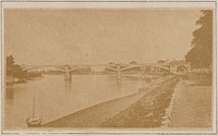Barnes Railway Bridge by Henry W Taunt