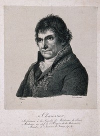 François Chaussier. Lithograph by Potelet.