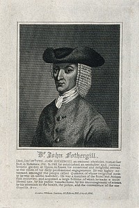 John Fothergill. Stipple engraving.