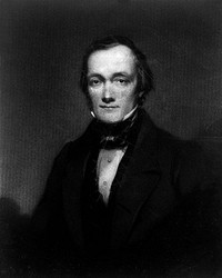 Sir Richard Owen. Mezzotint by W. Walker, 1852, after H. W. Pickersgill, 1843.