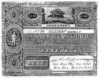 I, John Knox Stuart, M.D. profess to cure sexual debility, secondary symptoms & all forms of venereal : cure / John Knox Stuart, M.D., surgeon.