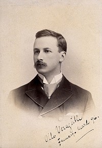 Otto Veragúth. Photograph, 1896.