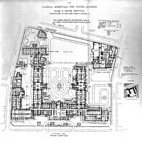 Hospitals and asylums of the world : their origin, history, construction, administration, management, and legislation; with plans of the chief medical institutions accurately drawn to a uniform scale, in addition to those of all the hospitals of London in the jubilee year of Queen Victoria's reign / by Henry C. Burdett.