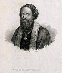Joseph Pitton de Tournefort. Line engraving by A. Marchi.