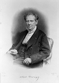 Alphonse-Marie-Guillaume Devergie. Lithograph by J.B.A. Lafosse, 1868, after Pierson.