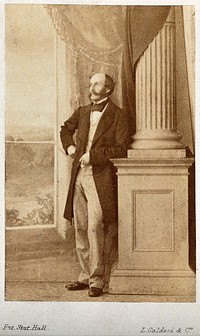 Frederick Richard Lee. Photograph by L. Caldesi & Co.