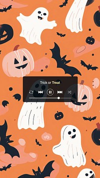 Trick or treat Facebook story template