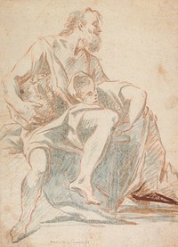 Study of Two Figures. Original from the Minneapolis Institute of Art.