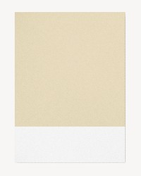 Beige color sample card