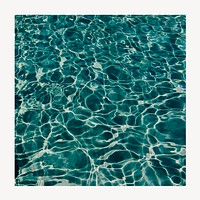 Swimming pool water reflection photo