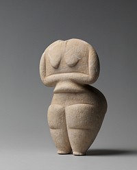 Marble female figure