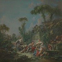 Shepherd's Idyll by François Boucher