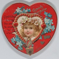 Valentine - Mechanical - Heart opens to reveal Cupid