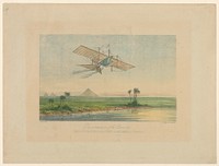 The "Ariel" Over the Pyramids, W. Walton