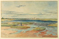Low Tide, Annisquam by Walter Shirlaw, American, b. Scotland, 1838–1909