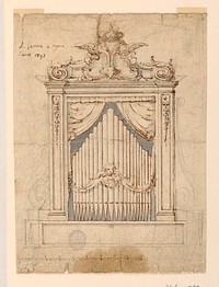 Project: The elevation of an organ case