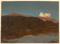 Mountainous Landscape by Frederic Edwin Church, American, 1826–1900