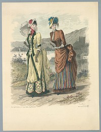 Fashion Plate by E. Gailland