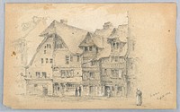 Sketch of Lisieux by Arnold William Brunner, American, 1857–1925