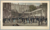 The Yard &ndash; Tattersall's, the Saturday Before the Derby, Charles Mottram, print maker