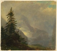 The Koenigsee, near Berchtesgeden, Bavaria by Frederic Edwin Church, American, 1826–1900