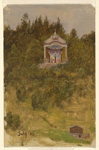 Shrine, Bavaria by Frederic Edwin Church, American, 1826–1900