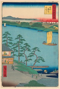 Rest Stop by Ando Hiroshige, Japanese, 1797–1858