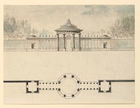 Design for a park entrance