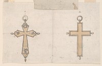 Designs for Two Cross Pendants