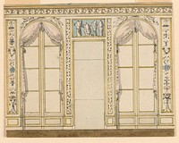 Design for a Salon by Fran&ccedil;ois-Jacques Delannoy