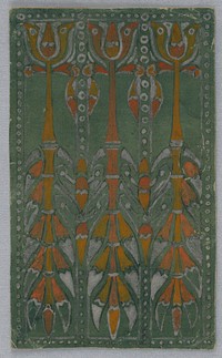 Design for a Book Cover by Alice Cordelia Morse, American, 1863–1961