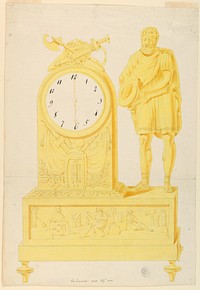 Design for Clock, Lefebvre Manufactory