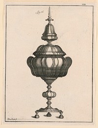 Plate 8, from Recueil d'ouvrages curieux de mathématique et de mécanique, ou description du cabinet de Monsieur Grollier de Servière