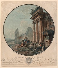 Environs de Rome by Pierre Antoine Demachy, French, 1723 - 1807