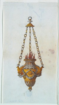Altar Lamp by Luigi Righetti