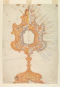 Design for a Reliquary Monstrance