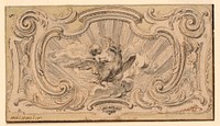 Design for an Ornament Panel, Juste-Aurèle Meissonnier