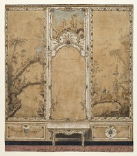 Wall Decoration for the Drawing Room of the Palace of Caserta, Nicola Fiore