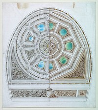 Alternate Ceiling Designs for the Teatro Comunale di Imola