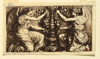 Design for a Symmetrical Frieze by Felice Giani, Italian, 1758–1823