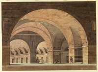 Stage Design, Prison Interior