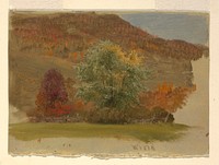 Autumn Landscape by Frederic Edwin Church, American, 1826–1900