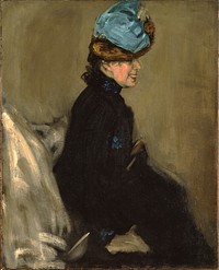 Woman in Black by Alfred Henry Maurer