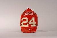 Helmet Frontpiece, “Philadelphia Fire Dept. Ladder Co. 24”