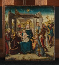 Adoration of the Magi, German