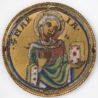 Roundel with the Virgin, South Netherlandish