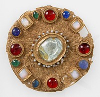 Disk Brooch